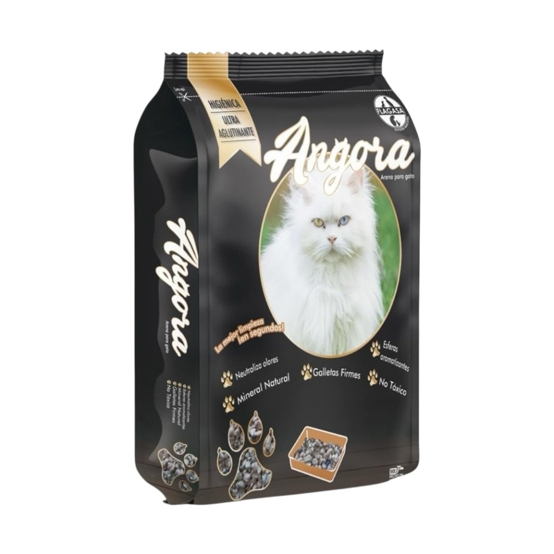 Arena para Gato Angora