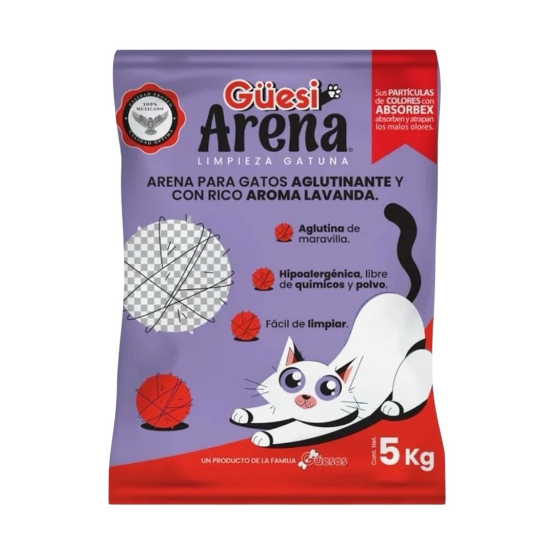 Arena para Gato Güesi