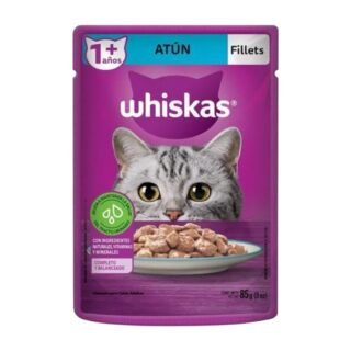 Whiskas Adulto Fillets de Atún 85 Gramos
