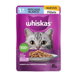 Whiskas Adulto Fillets Pescado Blanco 85g