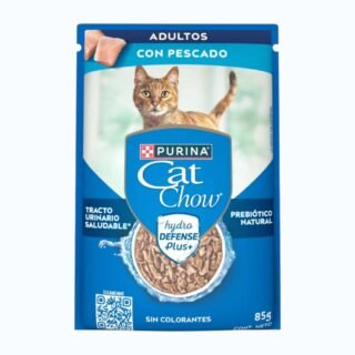Cat Chow Pescado para Gatos Adultos 85g