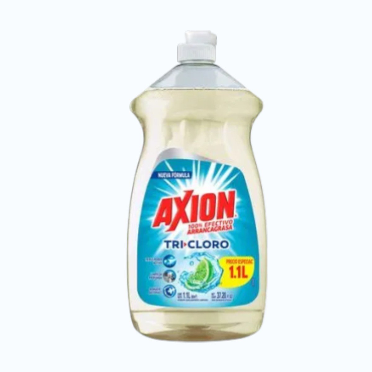 Detergente Líquido Lavatrastes Axion Tri Cloro 1.1 L 1 Detergente Líquido Lavatrastes Axion Tri