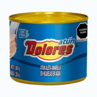 Atún Dolores Aleta Amarilla en Agua