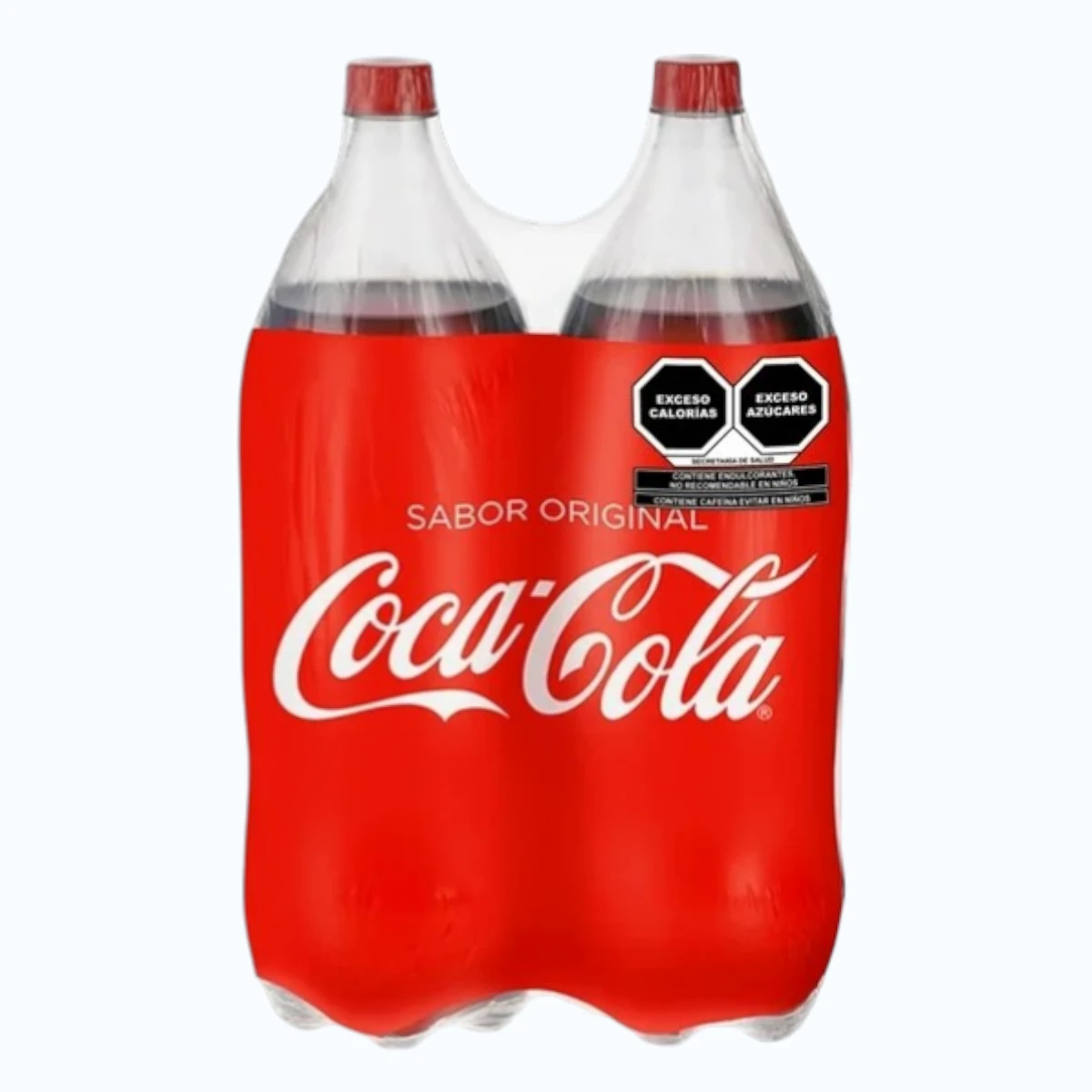 Refresco Coca-Cola Sabor Original 2 Botellas 2 Litros 1 Refresco Coca-Cola Sabor Original 2 Botellas