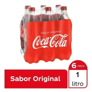 Refresco Coca-Cola Sabor Original 6 Botellas 1 Litro