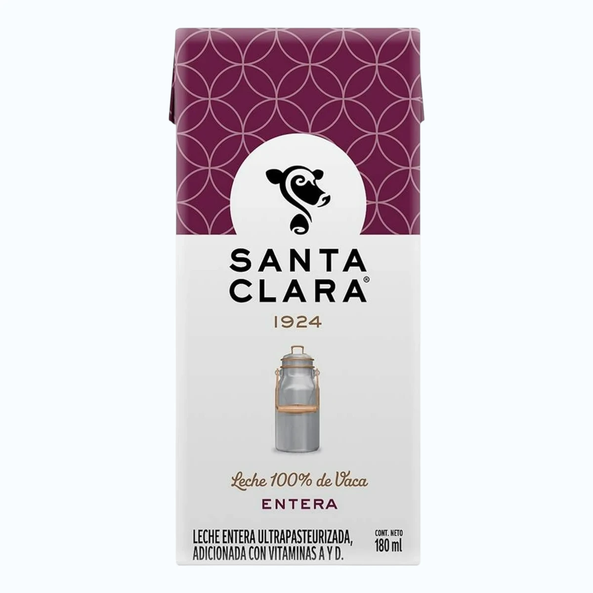 Leche Santa Clara Entera 180 ml 1 Leche Santa Clara Entera