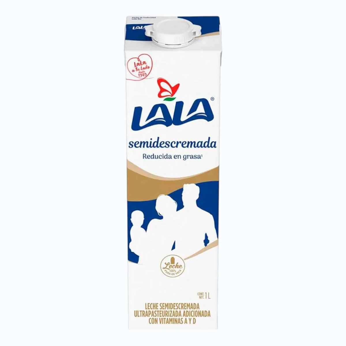 Leche Lala Semidescremada 1 Litro 1 Leche Lala Semidescremada