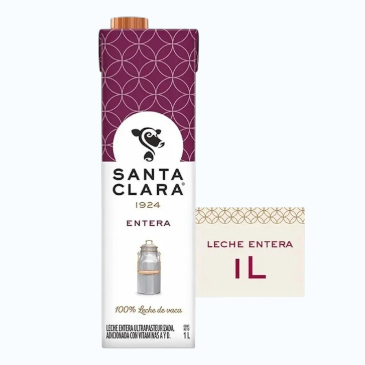 Leche Santa Clara Entera 1 Litro 1 Leche Santa Clara Entera 1 Litro