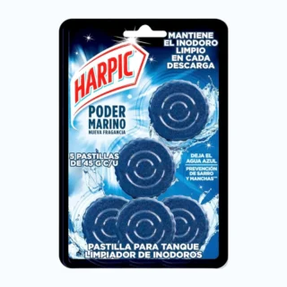 Pastillas para Baño Harpic