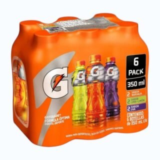 Pack de 6 Bebidas Gatorade