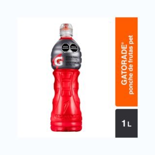Gatorade Sabor Ponche de Frutas 1 L