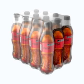 Coca Cola Zero 600 ml - Pack de 12 Piezas