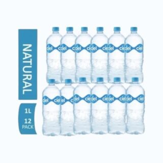 Pack de 12 Piezas de Agua Ciel 1L
