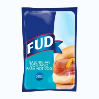 Salchichas con Pavo FUD para Hot