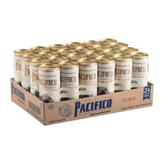 Cerveza Pacífico Suave 24 Latas