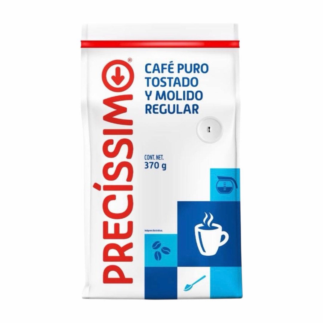 Precíssimo Café Tostado y Molido Regular 370g 1 Precíssimo Café Tostado