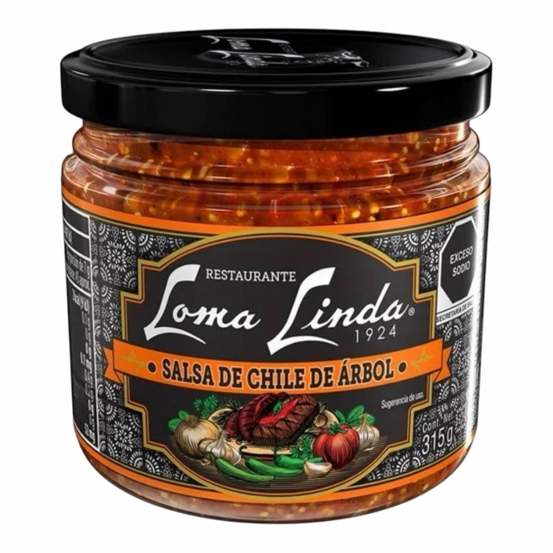 Salsa Restauran Loma Linda De Chile De Árbol 315 G 1 Salsa Restauran