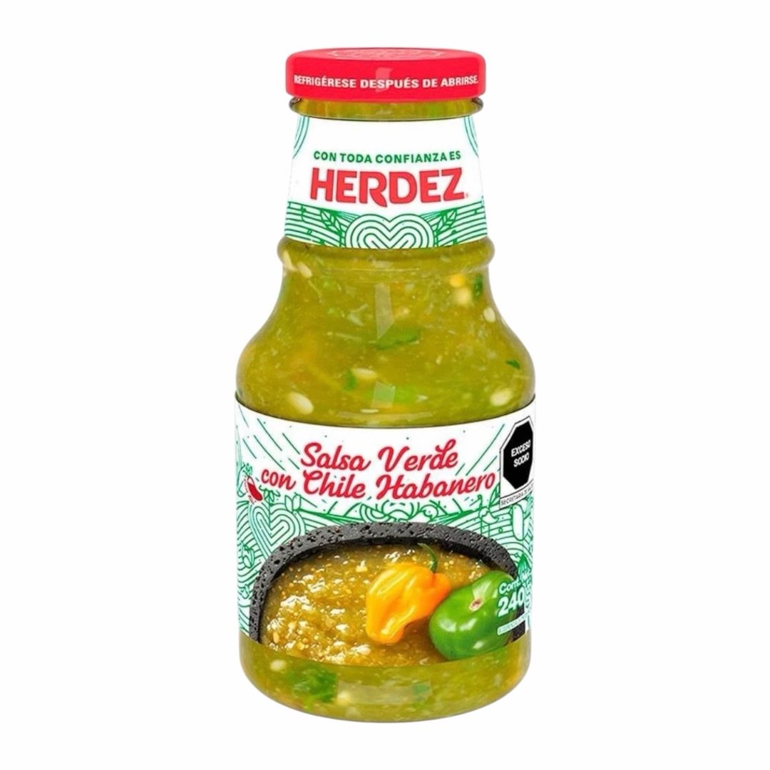 Salsa Herdez Verde con Chile Habanero 240 G 1 Salsa Herdez Verde con Chile