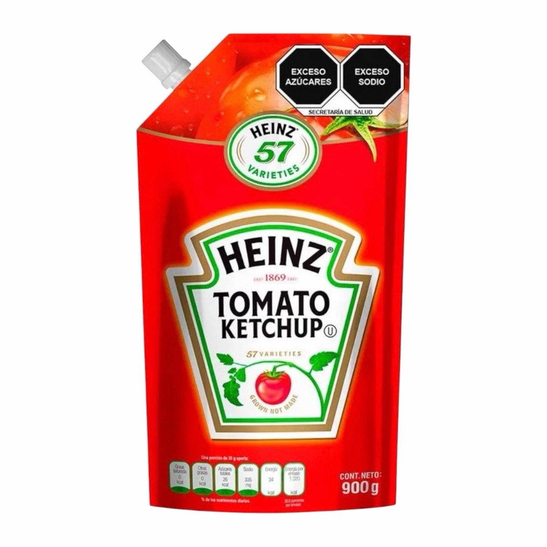 Catsup Heinz Pouch De 900 G 1 Catsup Heinz Pouch